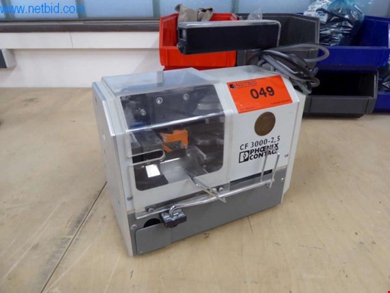 Used Phoenix Contact CF3000-2,5 Automatic crimping machine for Sale (Auction Premium) | NetBid Industrial Auctions