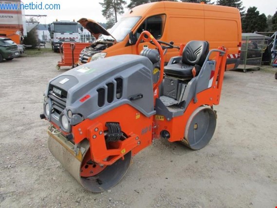 Used Hamm HD8 VV Ride-on tandem roller for Sale (Auction Premium) | NetBid Industrial Auctions