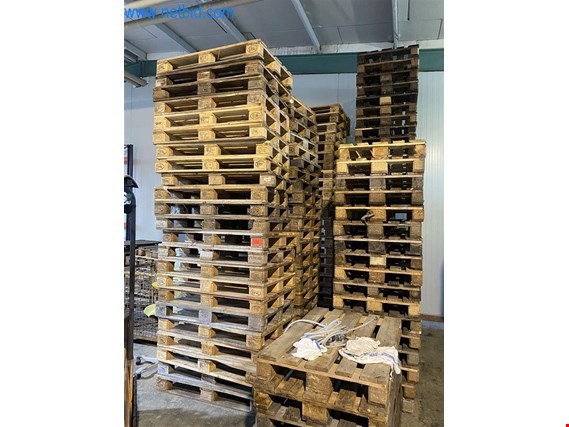 Used 1 Posten Euro pallets for Sale (Auction Premium) | NetBid Industrial Auctions