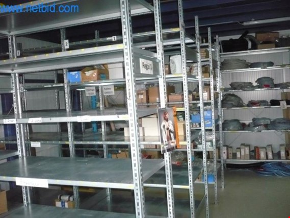Used 11 lfm. Plug-in shelving for Sale (Auction Premium) | NetBid Industrial Auctions