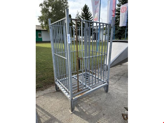 Used Galvanized metal frame with enclosed sides for Sale (Auction Premium) | NetBid Industrial Auctions