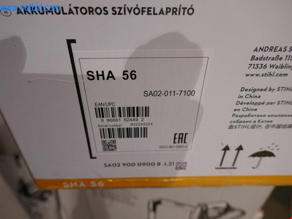 Stihl SHA 56 Draadloze stofzuiger gebruikt kopen (Auction Premium) | NetBid industriële Veilingen