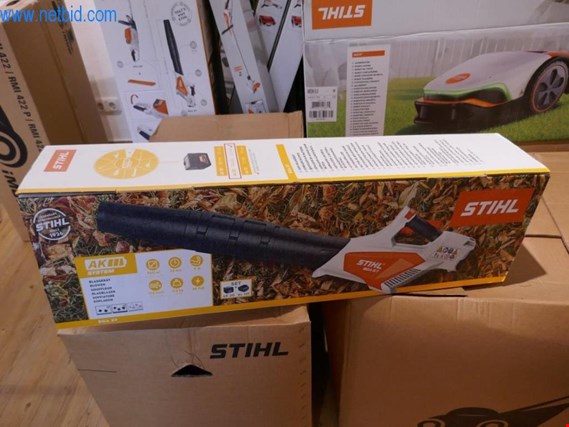 Used Stihl BGA 57 Set Battery blower for Sale (Auction Premium) | NetBid Industrial Auctions