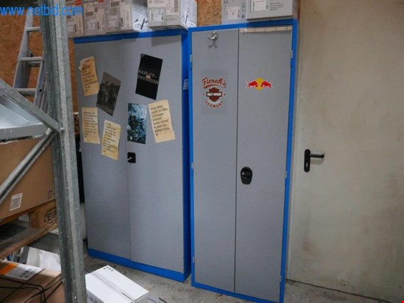 Used 2 Metal cabinets for Sale (Auction Premium) | NetBid Industrial Auctions