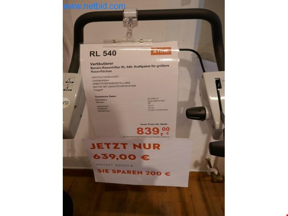 Used Stihl RL 540 Petrol scarifier for Sale (Auction Premium) | NetBid Industrial Auctions
