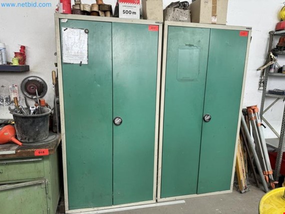 Used Zelenka 2 Sheet metal cabinets for Sale (Auction Premium) | NetBid Industrial Auctions