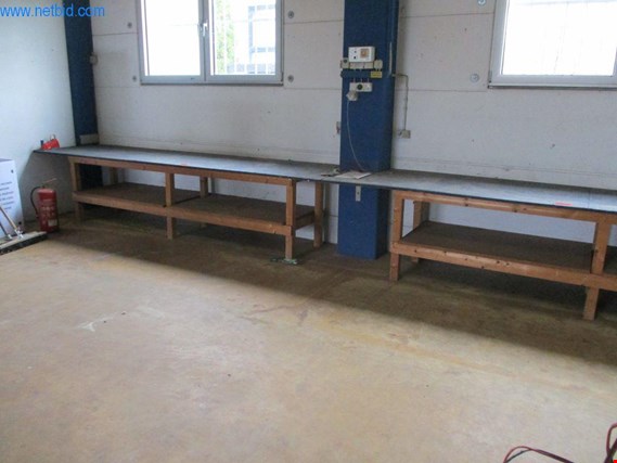 Used Workbench line - acceptance subject to reservation for Sale (Trading Premium) | NetBid Industrial Auctions