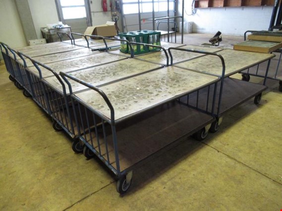Used 14 Shelf trolleys - surcharge subject to change for Sale (Trading Premium) | NetBid Industrial Auctions