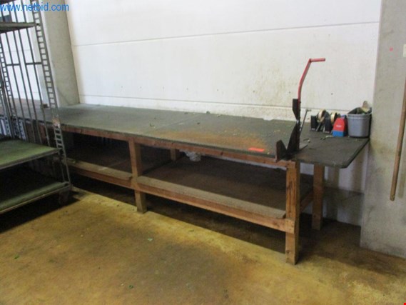 Used Work table line - surcharge subject to reservation for Sale (Trading Premium) | NetBid Industrial Auctions