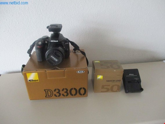 Nikon D3300 Spiegelreflex-Digitalkamera - Zuschlag unter Vorbehalt gebraucht kaufen (Trading Premium) | NetBid Industrie-Auktionen