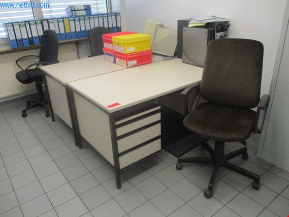 Used 2 Writing desks - surcharge subject to reservation for Sale (Trading Premium) | NetBid Industrial Auctions