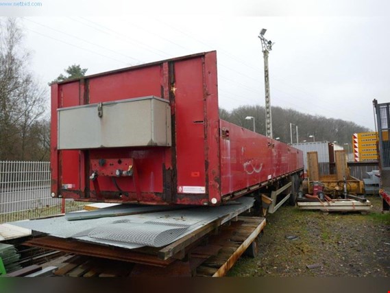 Used Ackermann PS-F1812.6E/BPS Truck flatbed trailer for Sale (Auction Premium) | NetBid Industrial Auctions