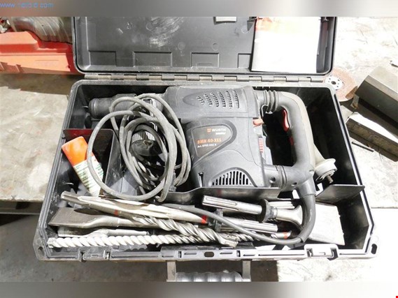 Used Würth BMH 40-XEXS Rotary hammer drill/chisel hammer for Sale (Auction Premium) | NetBid Industrial Auctions