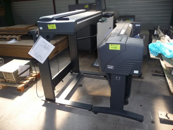 Used HP DJ 800ps Farbplotter + Scaner for Sale (Auction Premium) | NetBid Industrial Auctions
