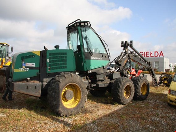 Used Timberjack 1270D Harvester for Sale (Trading Premium) | NetBid Industrial Auctions