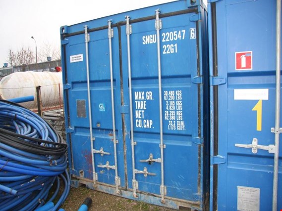 8 Baucontainer mit Ausrüstung gebraucht kaufen (Trading Premium) | NetBid Industrie-Auktionen