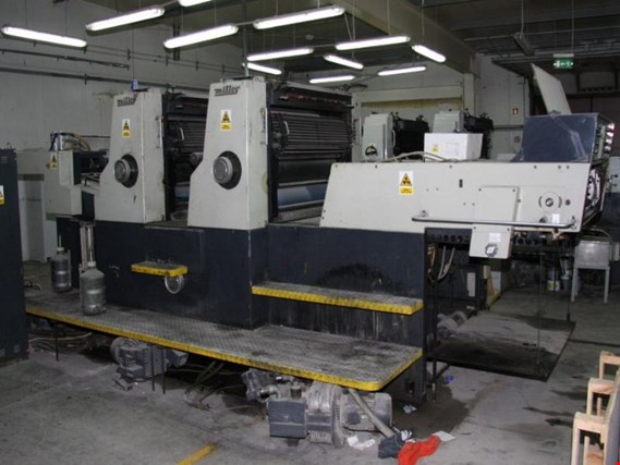 Used Miller TP104/2c Offset printing press for Sale (Auction Premium) | NetBid Industrial Auctions