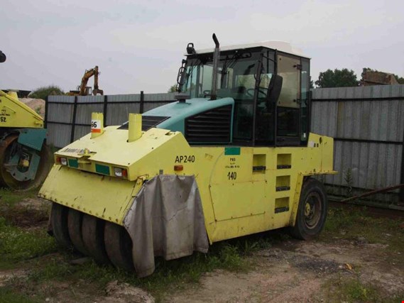 Used AMMANN AP240 Rubber tyre roller for Sale (Auction Premium) | NetBid Industrial Auctions