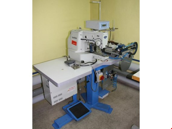 Used Rombold System RS 121/15 Automatic Velcro sewing machine for Sale (Auction Premium) | NetBid Industrial Auctions
