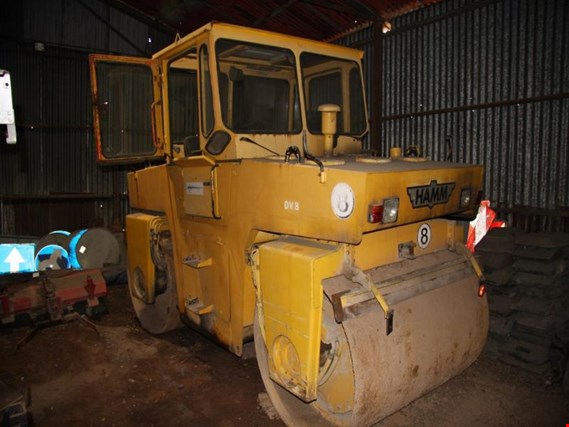 Used Hamm DV 8,21 Road roller for Sale (Auction Premium) | NetBid Industrial Auctions