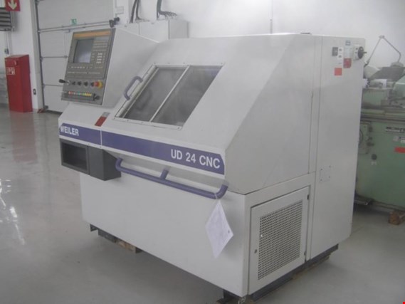 Used Weiler UD 24 CNC 1 CNC Lathe for Sale (Trading Premium) | NetBid Industrial Auctions