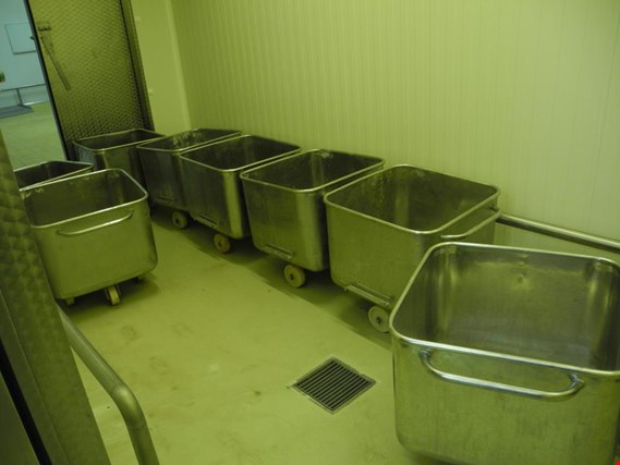 Used 12 pcs. stainless bins for Sale (Trading Premium) | NetBid Industrial Auctions