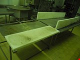 4 pcs. stainless working tables 
