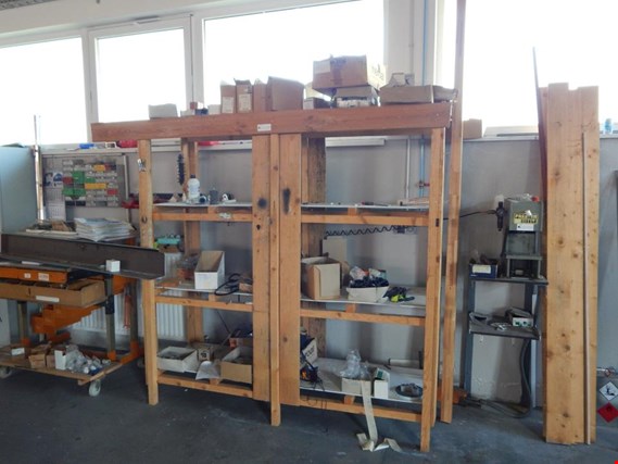 Used Wood shelf for Sale (Trading Premium) | NetBid Industrial Auctions