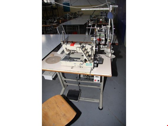 Used Yamato Vf2413 148m Uta2 Sewing Machine 2 Needle For Sale