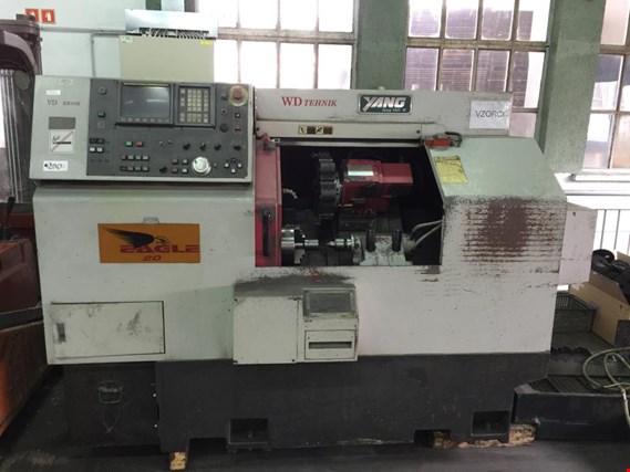 Used YANG SML-20 CNC-Lathe for Sale (Auction Premium) | NetBid Industrial Auctions