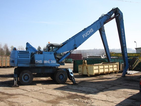 Used FUCHS MHL 350 reloading excavator for Sale (Auction Premium) | NetBid Industrial Auctions