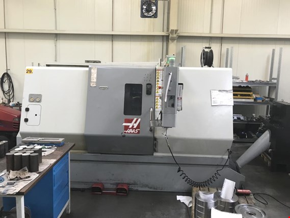 Used HAAS Automation SL 30 2 AXIS CNC Lathe with tool holder for Sale (Trading Premium) | NetBid Industrial Auctions