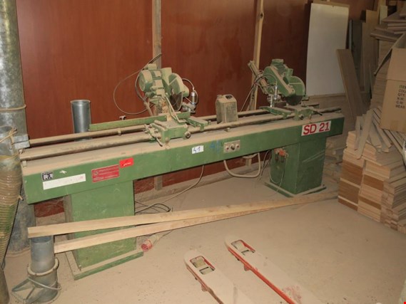 Used WEGOMA SD21 Double head saw for Sale (Auction Premium) | NetBid Industrial Auctions