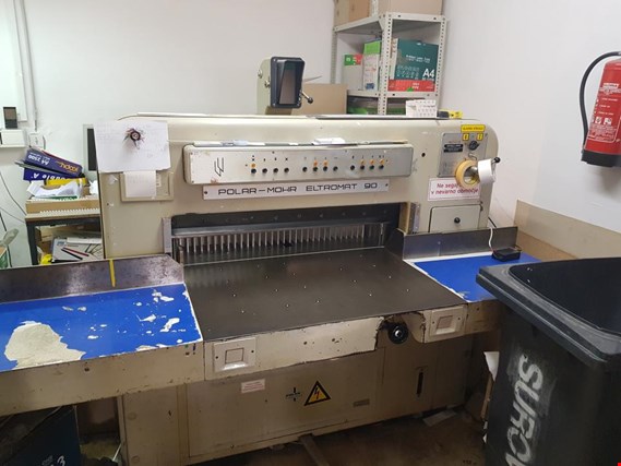 Used Polar Mohr 90 EL Cutting machine for Sale (Trading Premium) | NetBid Industrial Auctions