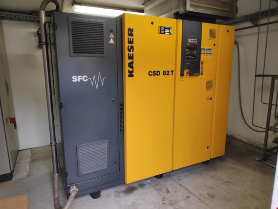 Used Kaeser CSD 82T Compressor for Sale (Trading Premium) | NetBid Industrial Auctions