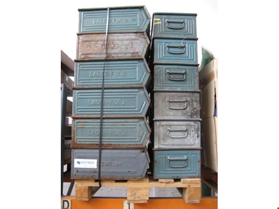 Used 100 Metal boxes for Sale (Auction Premium) | NetBid Industrial Auctions
