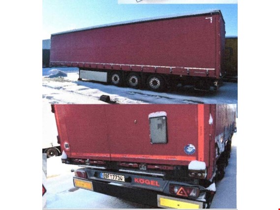 Kogel SN 24 Cargo Składana naczepa plandekowa kupisz używany(ą) (Auction Standard) | NetBid Polska
