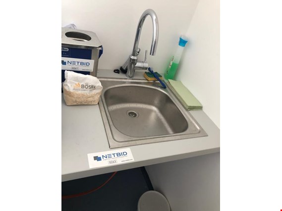 Used Table with a sink for Sale (Trading Premium) | NetBid Industrial Auctions