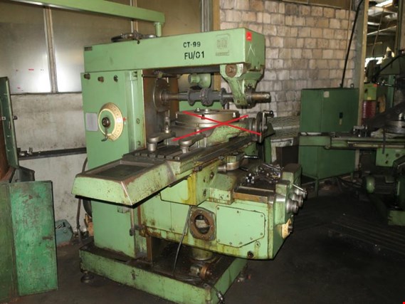 Used Heckert Horizontal milling machine for Sale (Auction Premium) | NetBid Industrial Auctions