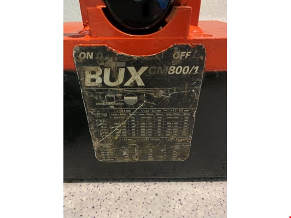 Used BUX typ CM800/1  Pernamet load magnet - 800 kg for steel products for Sale (Auction Premium) | NetBid Industrial Auctions