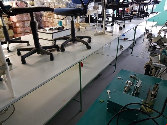 Used Long knitting table for Sale (Auction Premium) | NetBid Industrial Auctions