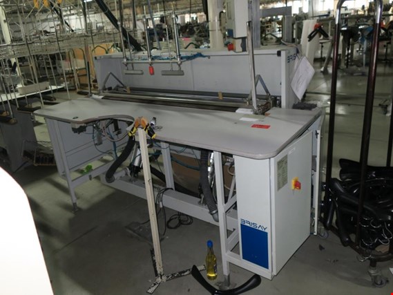Used BRISAY BRI-500 Automatic ironing machine for Sale (Auction Premium) | NetBid Industrial Auctions