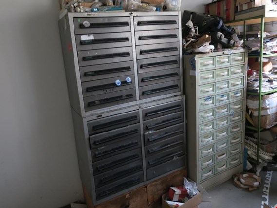 Used Cabinets with spare parts, 2 pcs. for Sale (Auction Premium) | NetBid Industrial Auctions