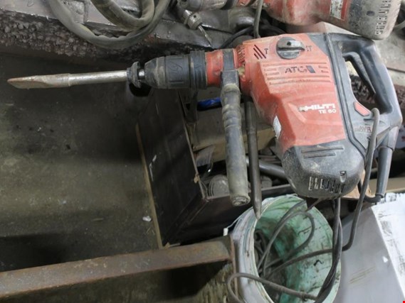 Used Hilti TE 60-ATC-AVR Rotary hammer for Sale (Auction Premium) | NetBid Industrial Auctions