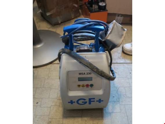 Used Georg Fischer MSA 230 Electrofusion welding machine for Sale (Auction Premium) | NetBid Industrial Auctions
