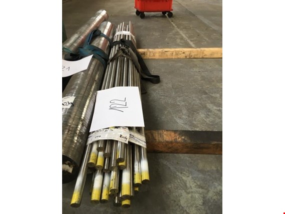 Set roestvrij staal rond staal, gemiddeld: 26, 260 kg gebruikt kopen (Auction Premium) | NetBid industriële Veilingen