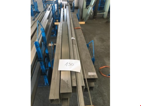 roestvrij staal - vierkant staal - 76,4 m gebruikt kopen (Auction Standard) | NetBid industriële Veilingen
