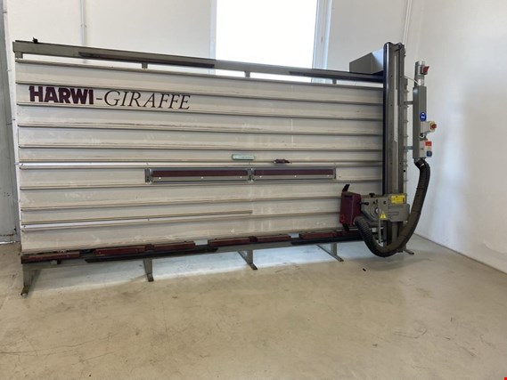 Used HARWI  Giraffe  Vertical formatting saw for panels for Sale (Auction Premium) | NetBid Industrial Auctions