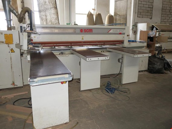 Used SCM SIGMA IMPACT K Panel saw for Sale (Auction Premium) | NetBid Industrial Auctions