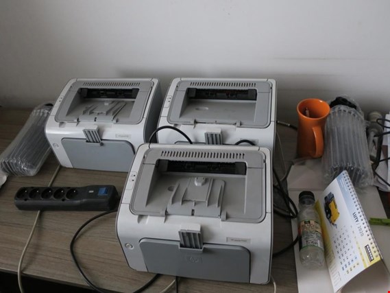 Used HP LaserJet P1102 Printers, 5 pcs for Sale (Auction Premium) | NetBid Industrial Auctions